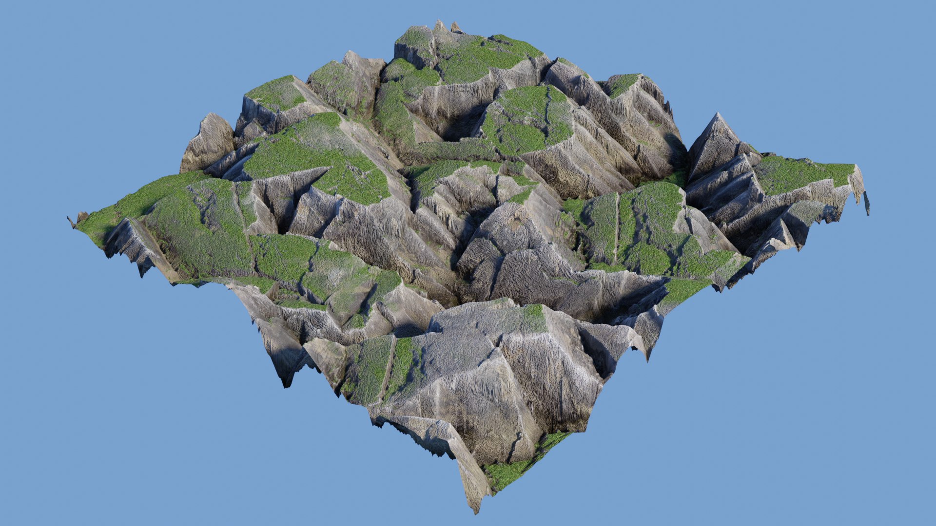 Rock Landscape Model - TurboSquid 1520348