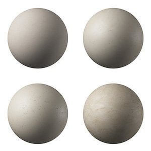 Limestone 4 Materials and Tiles Set 01