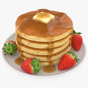 Pancakes with Strawberry