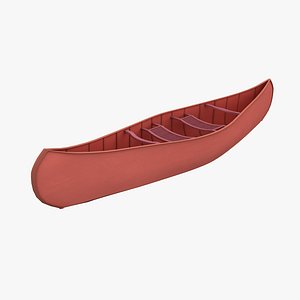 Wood Dinghy Boat model
