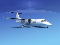 Dehaviland DHC-8-100 Unmarked 2