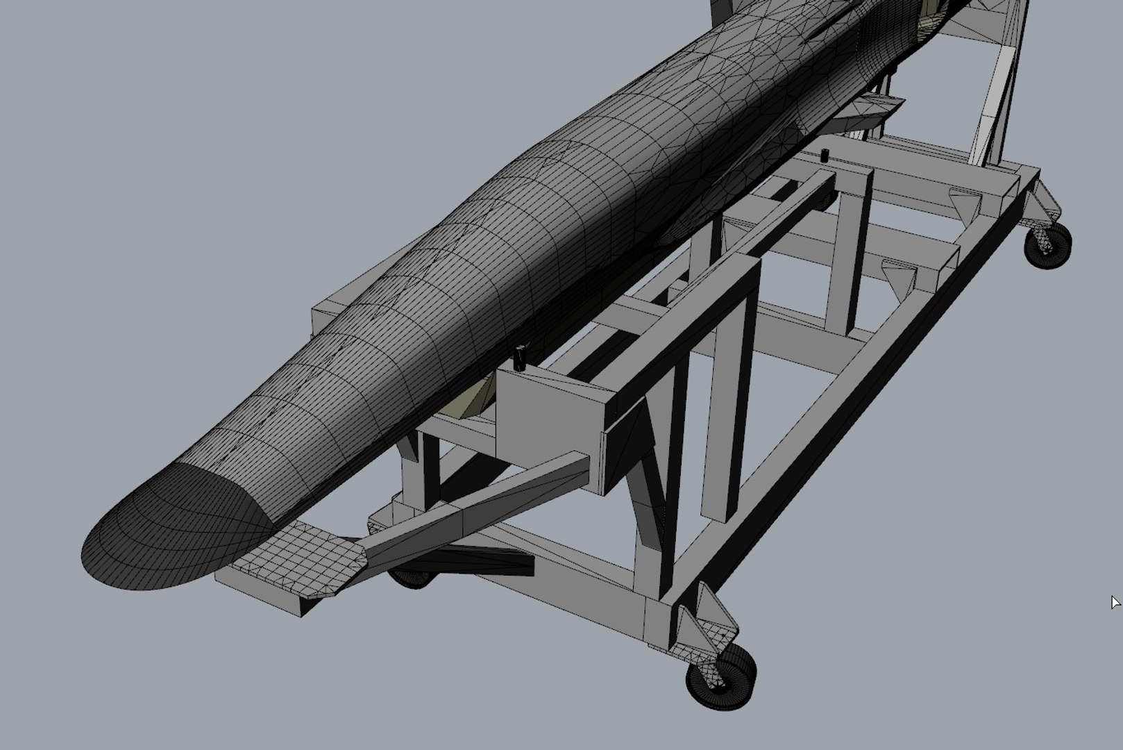 X-51a Waverider 3d Model
