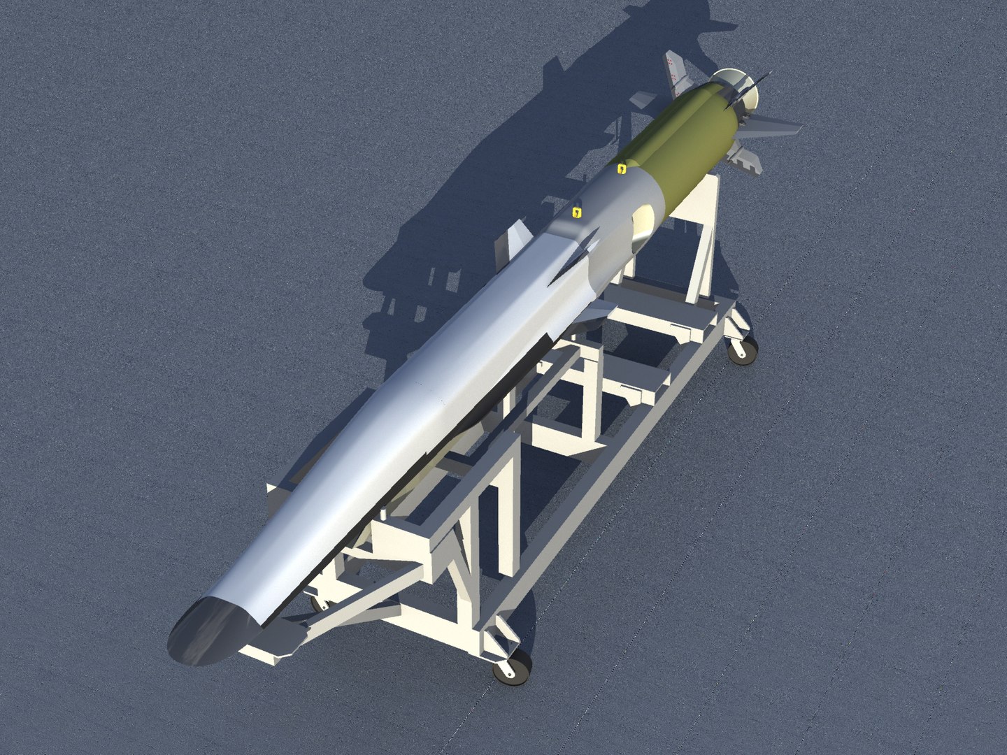 X-51a Waverider 3d Model
