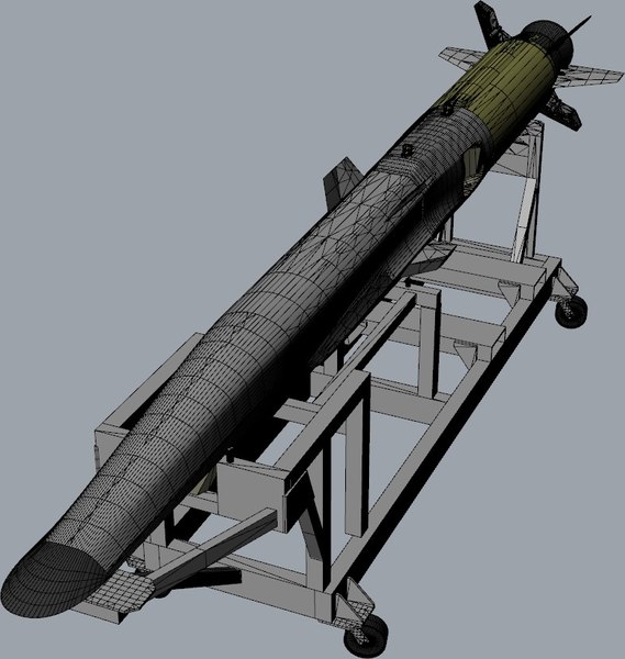 x-51a waverider 3d model