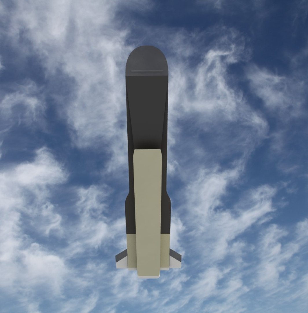 X-51a Waverider 3d Model