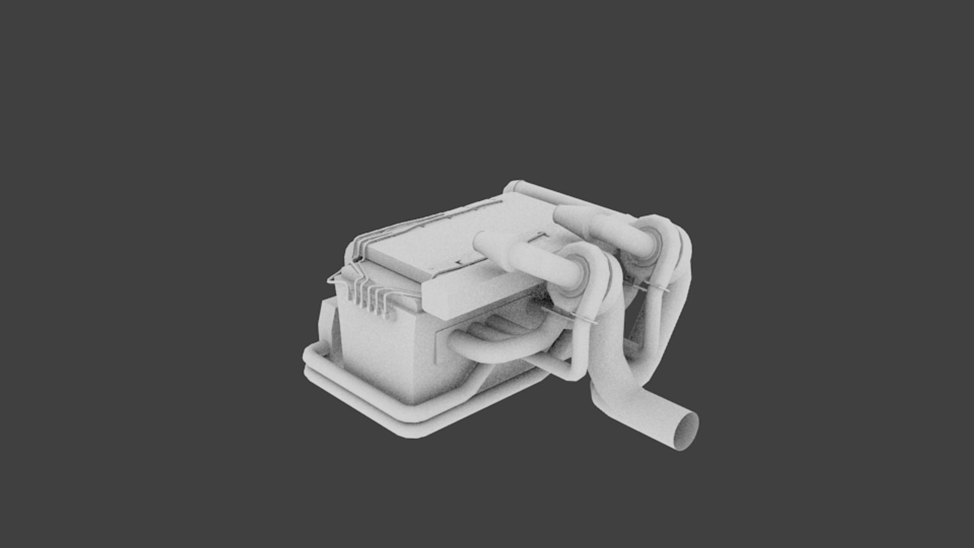 Blender Engine Turbos 3D Model - TurboSquid 1240765