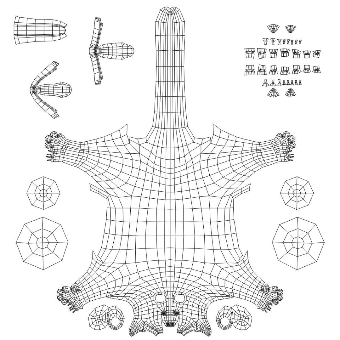 Leopard Low Poly Model - TurboSquid 1745582