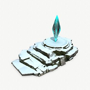Crystal Ruin Gate 3D model