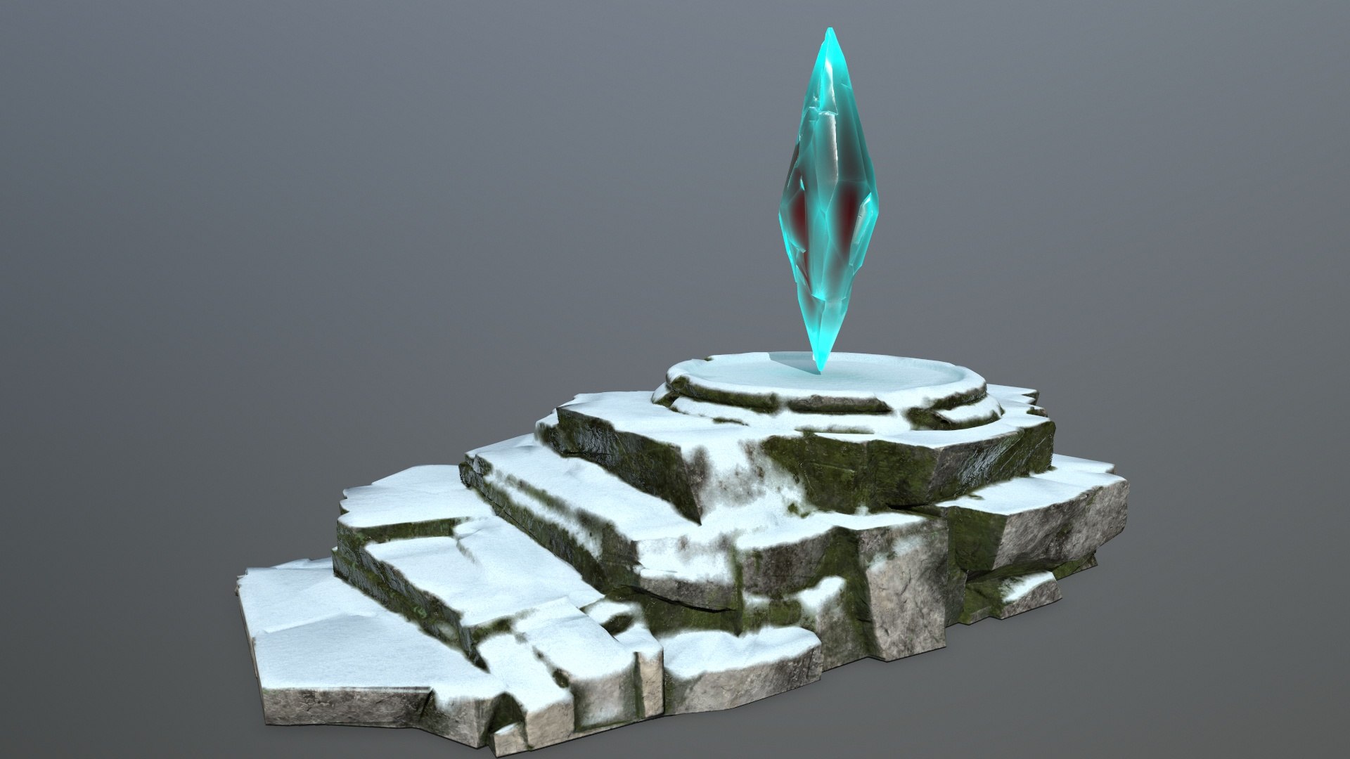 Crystal Ruin Gate D Model Turbosquid