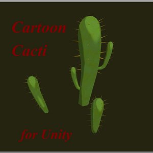 3d model cactus cacti