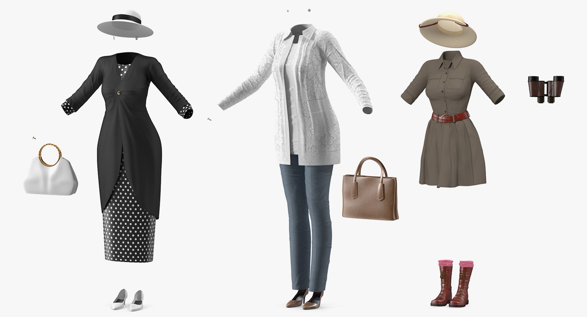 3D woman costumes women https://p.turbosquid.com/ts-thumb/ra/zfjFzS/6YYwMECD/womenscostumescollectionvray3dmodel001/jpg/1600088954/1920x1080/fit_q87/6190087c8e6dfdb9ddec7a5b5f722ee5692fae66/womenscostumescollectionvray3dmodel001.jpg