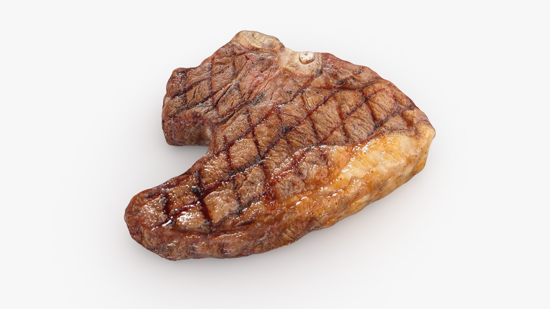 3D Model Grilled T Bone Steak TurboSquid 2285341
