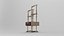 Coat Hanger Stand Design 2 - 3D Model Low-poly