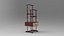 Coat Hanger Stand Design 2 - 3D Model Low-poly