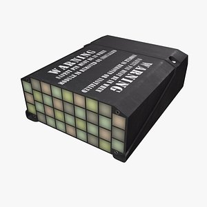 3D Aircraft M130 Flares Dispenser model