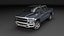 3D model 2019 Ram 1500 QuadCab  boat