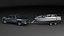 3D model 2019 Ram 1500 QuadCab  boat