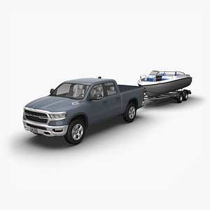 2019 Ram 1500 QuadCab boat