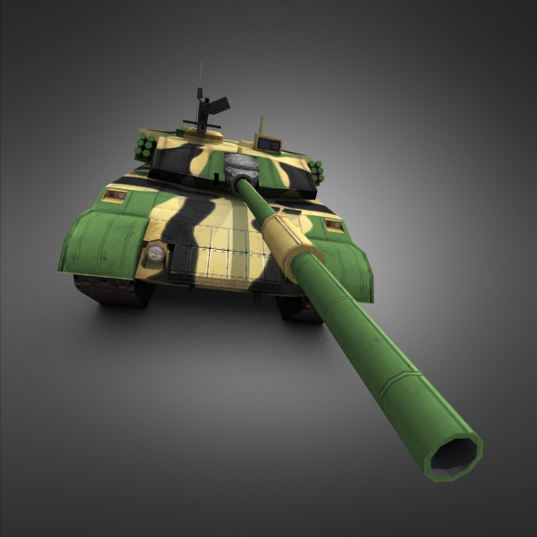 modelo 3d ZTZ96 (Tipo 96) - TurboSquid 644842