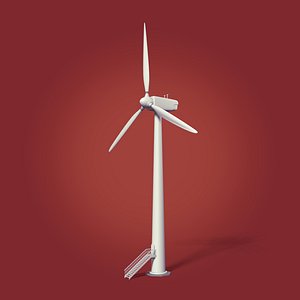 wind turbine 3d 3ds