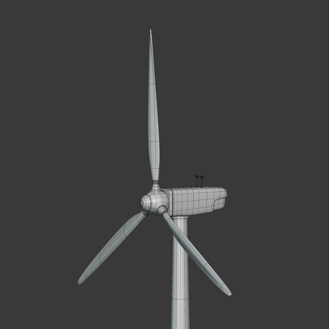 Wind Turbine 3d 3ds