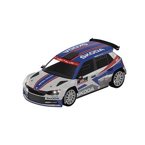 3D skoda fabia r5 wrc