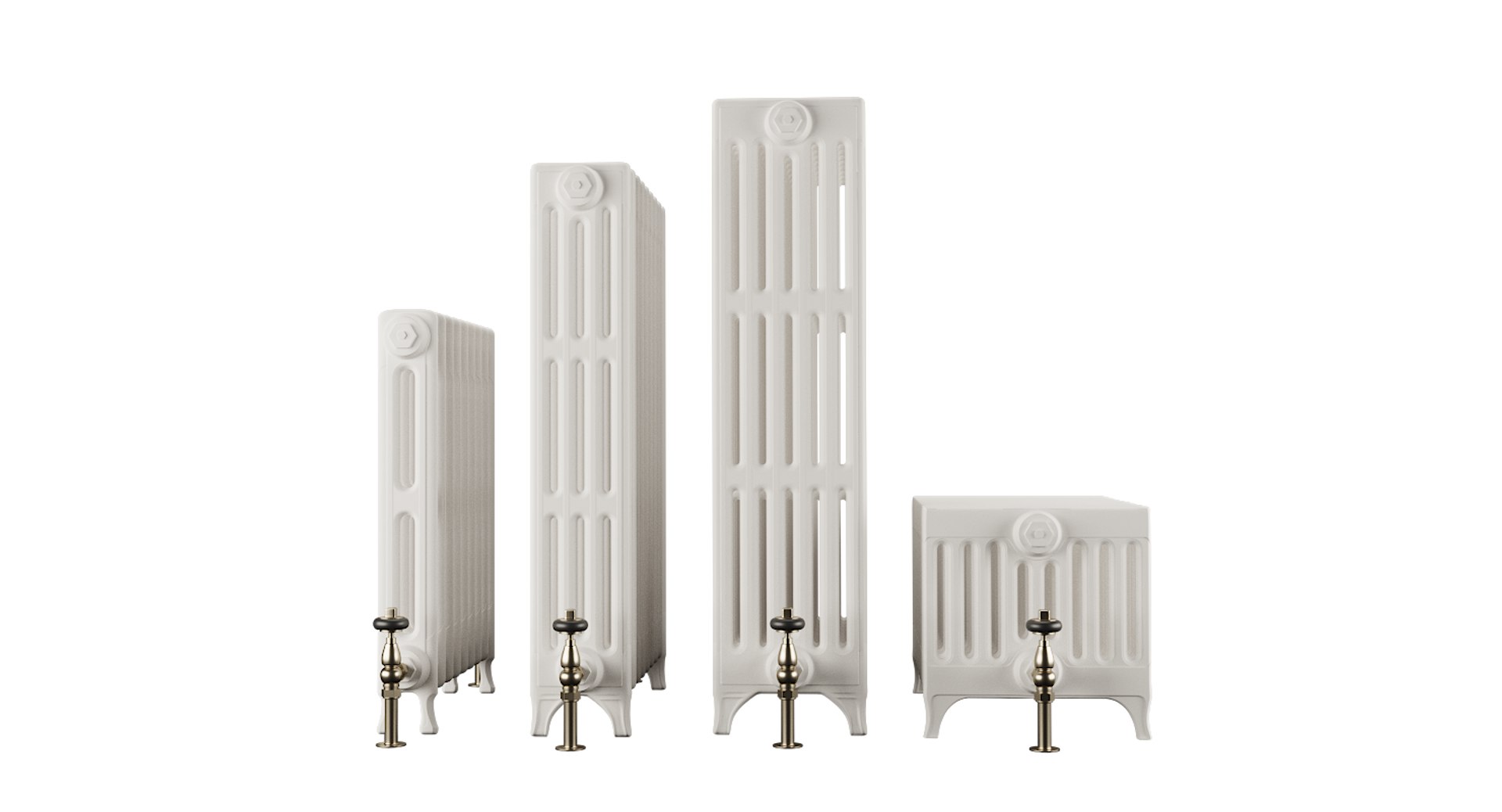 3D Radiator Carron Victorian - TurboSquid 1596358