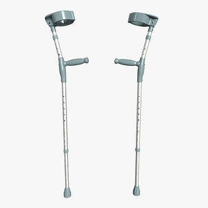Forearm Crutches model
