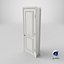 Porta classica in legno bianco