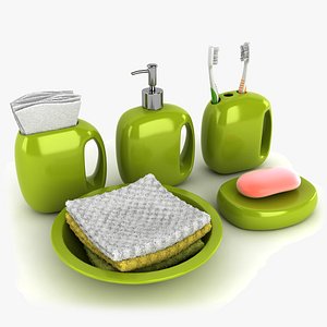 3ds max accessories bathroom bath