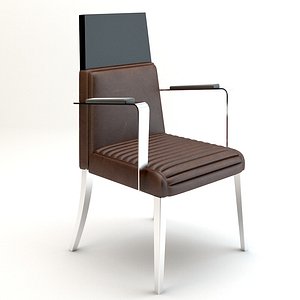 3d armchair chair model