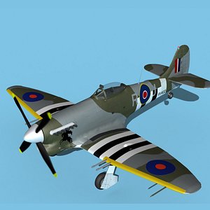 Hawker Hawker Tempest MK1 V15 3D