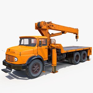 Mobile Crane Truck  8K PBR Textures 3D
