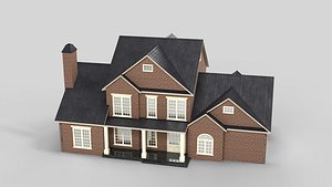 Neighborhood House 15T4 3D model