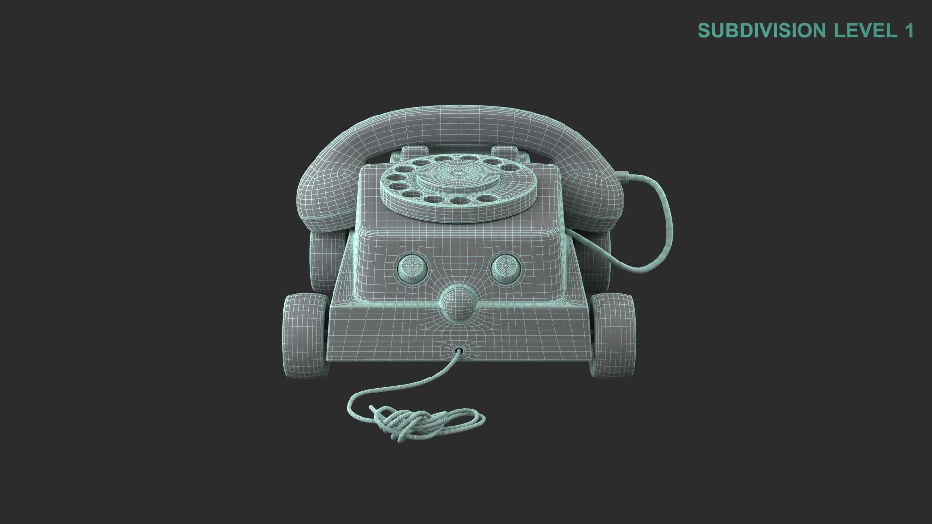 3D model Toy Phone https://p.turbosquid.com/ts-thumb/rb/Zjzvqe/h5/wireframe0005/jpg/1678686869/1920x1080/fit_q87/dd460e2ba295566ed5ff4b2b1c50e992a60eb105/wireframe0005.jpg