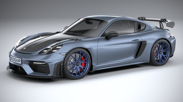 Porsche 718 Cayman GT4 RS 2022 3D model