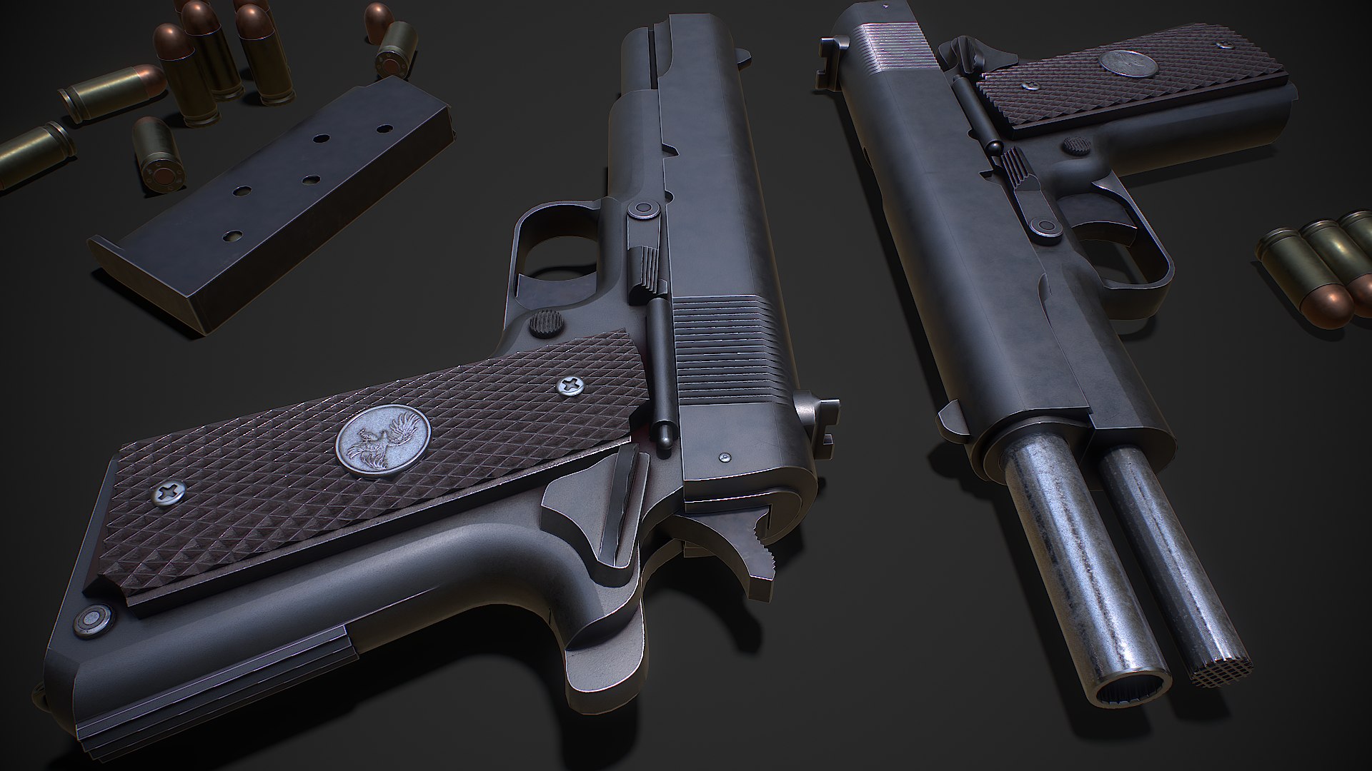 3D Army pistol model https://p.turbosquid.com/ts-thumb/rb/gFkHWU/wS/_05/png/1707700455/1920x1080/fit_q87/6d83068991796052766caf0218c54cd3f7232676/_05.jpg