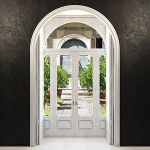 double door 3D model