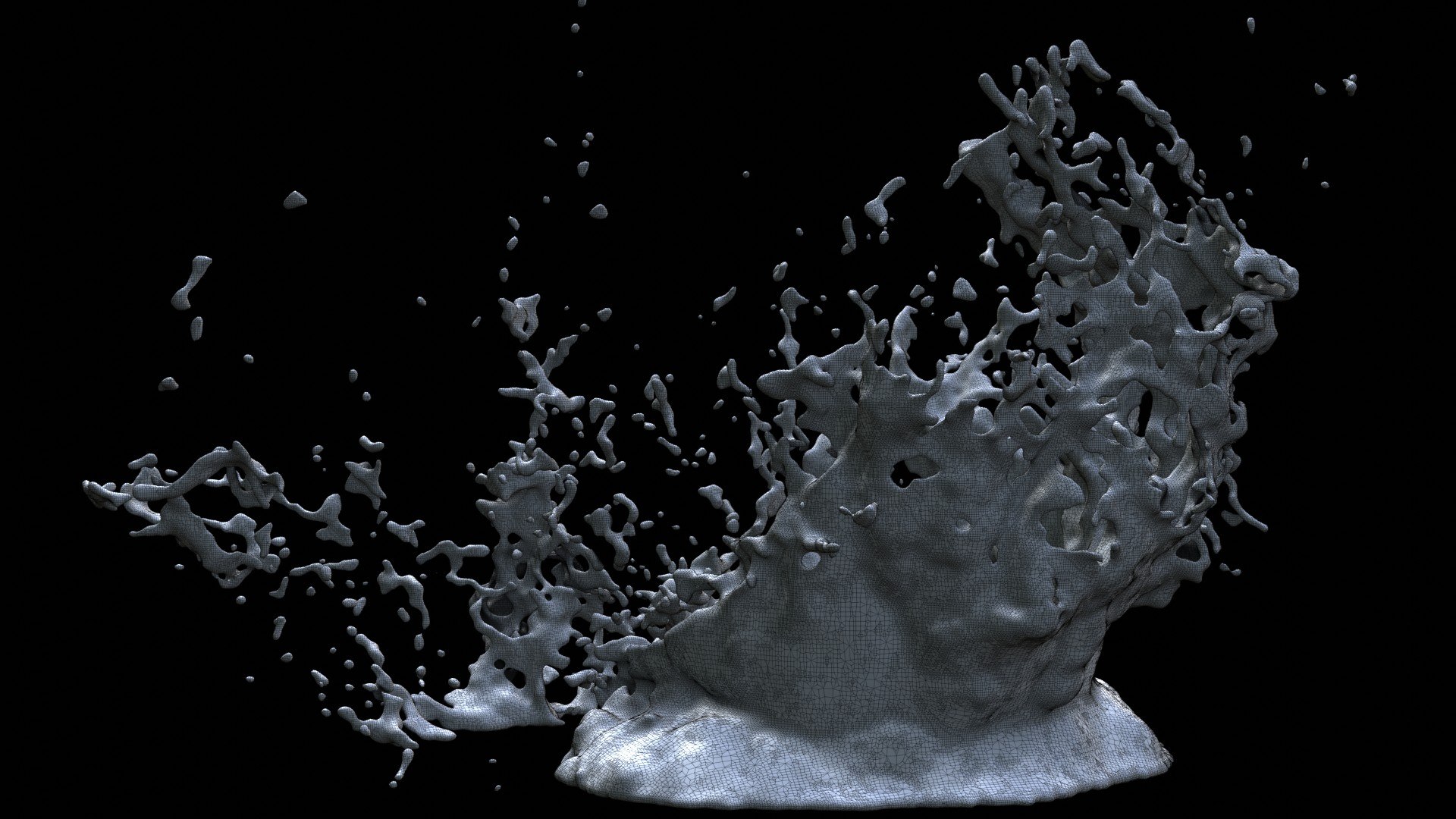 3D Model Water Splash - TurboSquid 1578526