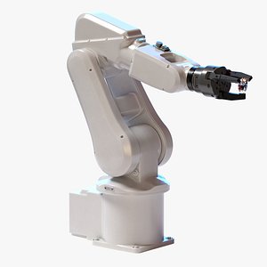 ABB IRB 120 Industrial Robot 3D