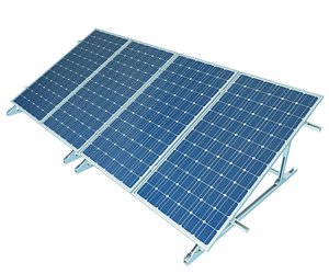 3D model solar panel