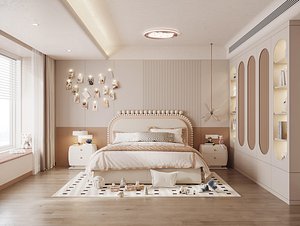 3D Modern children room