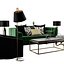 Green Sofa Set