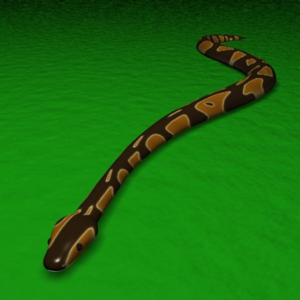 modelo 3d Serpiente - TurboSquid 264469