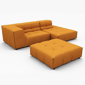 3D Tufty Too Sofa model