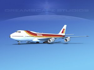 747-100 boeing 747 3d max
