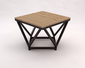 3D table lounge model