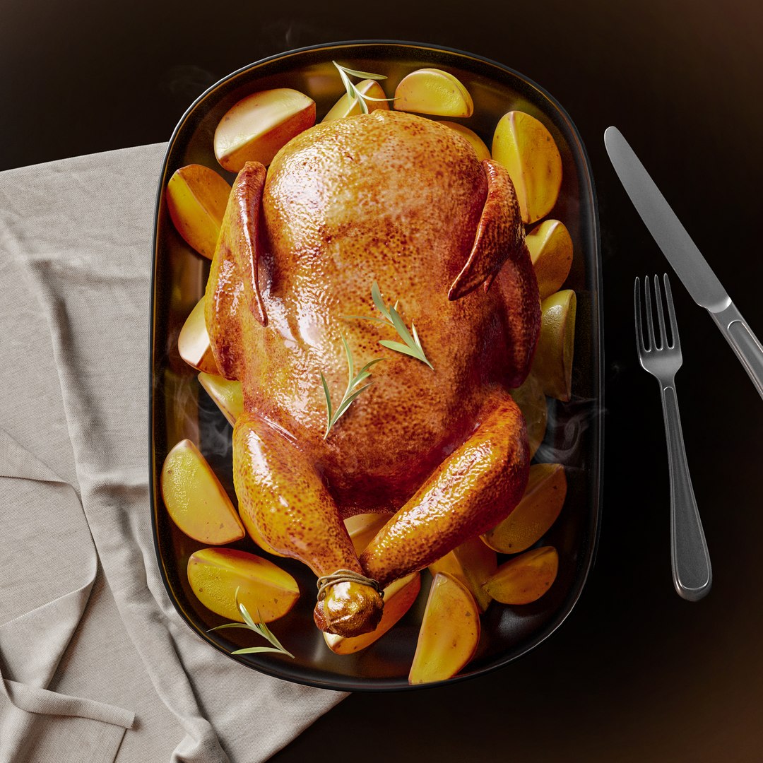 oven chicken 3D model https://p.turbosquid.com/ts-thumb/rc/Muw2Pl/W5Ul0sRb/preview2/jpg/1492806807/1920x1080/fit_q87/75b6342654c072d20aa500a81283c249a359053a/preview2.jpg