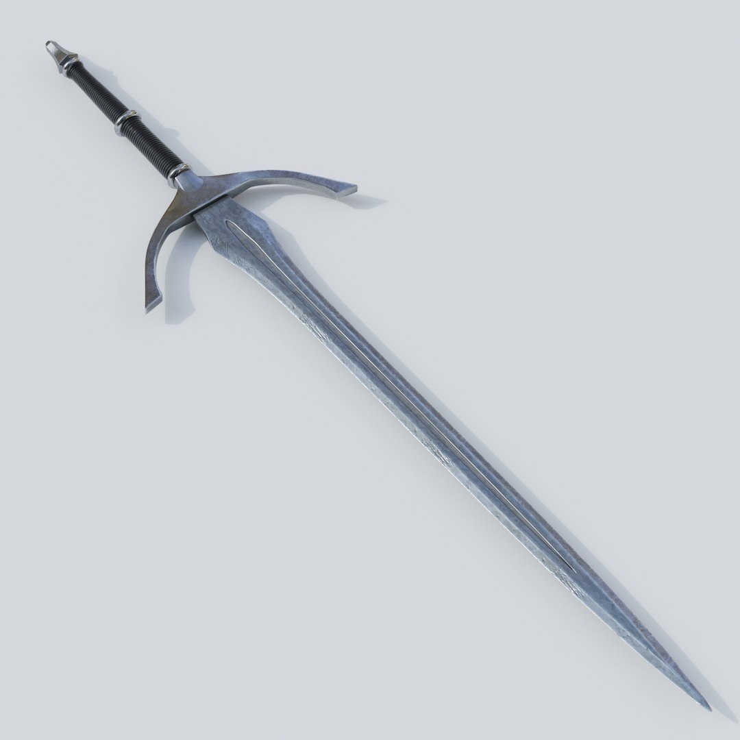 Damascus sword 3D - TurboSquid 1242894