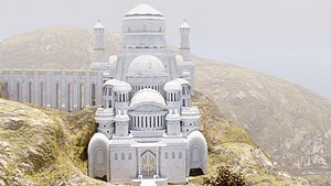 Castle Construction Set 20 pcs 3D